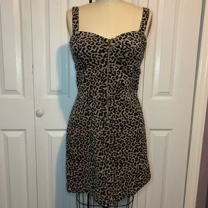 Leopard print dress